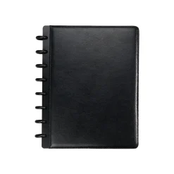 Notebooks|Staples 1-Subject Customizable Notebook, 6.75" x 8.75", Narrow Ruled, 60 Sheets, Black (20000)