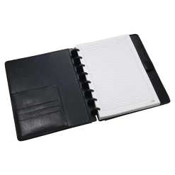 Notebooks|Staples 1-Subject Customizable Notebook, 6.75" x 8.75", Narrow Ruled, 60 Sheets, Black (20000)