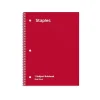 Subject Notebooks|Staples 1-Subject Notebooks, 8" x 10.5", Wide Ruled, 70 Sheets, Assorted Colors, 72/Pack (TR11667CT)