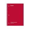 Subject Notebooks|Staples ® 1-Subject Subject Notebooks, Other, College Ruled, 100 Sheets, Black (42077M)