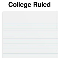 Subject Notebooks|Staples ® 3-Subject Subject Notebooks, College Ruled, 150 Sheets, Assorted (83360)