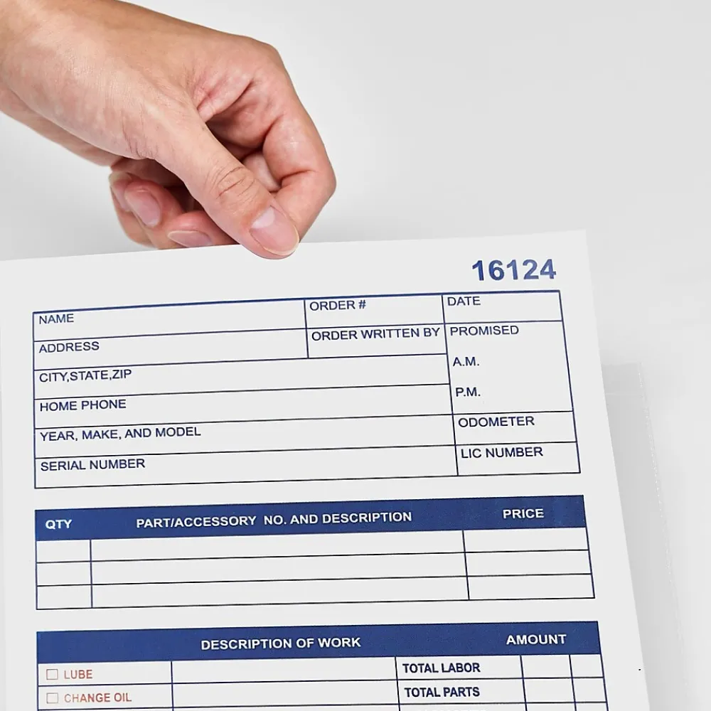 Sheet Protectors|Staples Super Heavy Weight Job Ticket Holder, 9" x 12", Clear, 10/Pack (15946-CC)