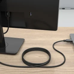 Staples TECH 6 ft. HDMI to HDMI Audio/Video Cable, Male to Male, Black (ST62477)