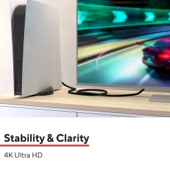 Staples TECH 4 ft. HDMI to HDMI Audio/Video Cable, Male to Male, Black, 2/Pack (ST62478)