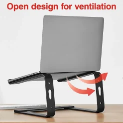 11.2 x 10.2 Aluminum Laptop Stand, (ST62654)<Staples TECH Hot