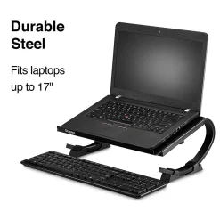 14.75 x 11.25 Steel Adjustable Laptop Stands, Black (51232)<Staples TECH Best