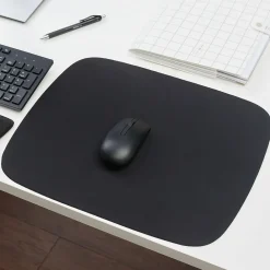 Outlet Staples TECH Foam Non-Skid Gaming Mouse Pad, Black (ST61812)