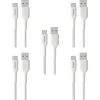 USB-C to USB-A Charging Cable, 6.5 ft., White, 5/Pack (ST62338-5pk-VB)<Staples TECH Outlet