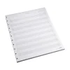 Filler Paper|Staples To-Do Arc Notebook System Refill Paper, 8.5" x 11", 50 Sheets, Cornell Ruled,White (19995)