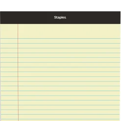 Notepads|Staples Writing Pad, 8.5