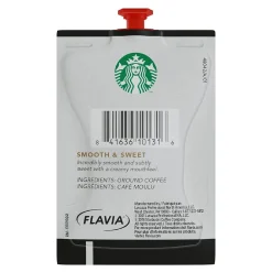 Starbucks Blonde Espresso Coffee Verisimo Freshpack, Espresso Roast, 72/Carton (MDR00219)