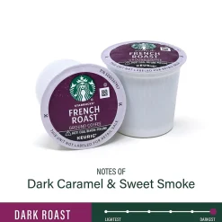 Starbucks French Roast K-Cup Pods, Dark Roast, 72/Box (220-02159)