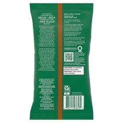 Starbucks Pike Place Roast Decaf Ground Coffee, Medium Roast, 2.5 oz., 18/Box (11023061)