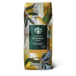 Starbucks Veranda Blend Whole Bean Coffee, Blonde Roast, 16 oz. (SBK96270)