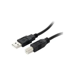 StarTech 30' Active USB 2.0 A to B Cable, Black