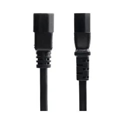 StarTech 2' C14 to C13 Power Cable, Male to Female, Black (8713-8200-POWER-CORD)