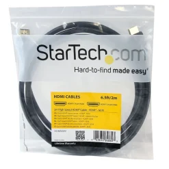 StarTech ® 6.6' High Speed Ultra HD Male/Male HDMI Cable