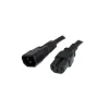 StarTech ® 6' IEC 60320 C14 To IEC 60320 C15 Computer Power Cord, Black