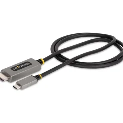 StarTech 3.3' 8K USB-C to HDMI Adapter Cable, Male to Male, Space Gray (134B-USBC-HDMI211M)