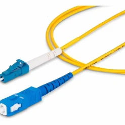 StarTech 6.56' LC Network to LC Network Networking Cable, Male, Yellow (SPSMLCSCOS22M)