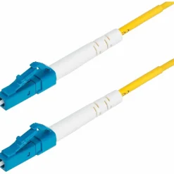 StarTech 16.4' LC Network to LC Network Networking Cable, Male, Yellow (SPSMLCLCOS25M)