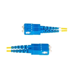 StarTech 3.28' LC Network to SC Network Networking Cable, Male, Yellow (SMLCSCOS21M)