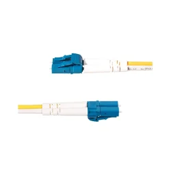 StarTech 3.28' LC Network to SC Network Networking Cable, Male, Yellow (SMLCSCOS21M)