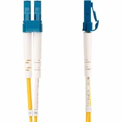 StarTech 16.4' LC Network to SC Network Networking Cable, Male, Yellow (SMLCSCOS25M)