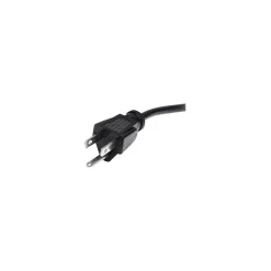 StarTech ® 12' NEMA5-15P To IEC 60320 C13 Standard Computer Power Cord, Black