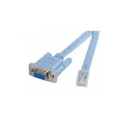 StarTech 6' RJ45 to DB9 Cisco Console Management Router Cable, Blue (DB9CONCABL6)