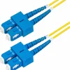 StarTech 16.4' SC Network to SC Network Networking Cable, Male, Yellow (SMDOS2SCSC5M)