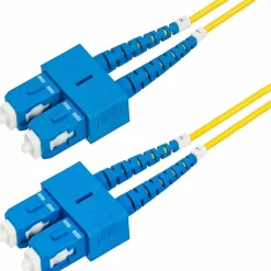 StarTech 98.4' SC Network to SC Network Networking Cable, Male, Yellow (SMDOS2SCSC30M)