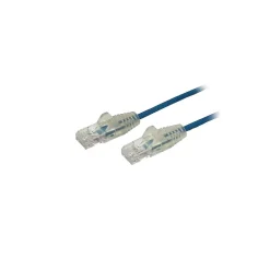 StarTech 10' Snagless Gigabit Ethernet Cable, Blue (N6PAT10BLS)