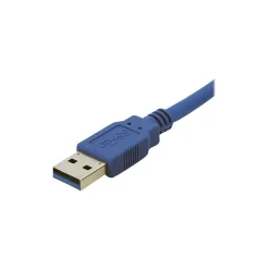 StarTech ® 1' Superspeed A To B Male/Male USB 3.0 Cable, Blue