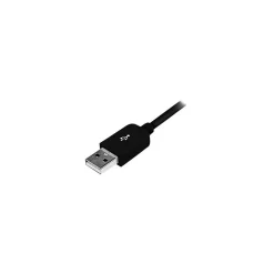 StarTech 6.6' Sync & Charge Lightning Connector to USB Cable, Black