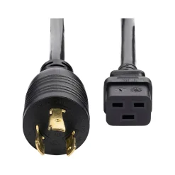 StarTech 6' Twist-Lock NEMA L6-20P to C19 Power Cable, male to Female, Black (ZA16-2600-POWER-CORD)