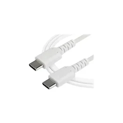 StarTech 3.3' USB C Male/C Male, White (RUSB2CC1MW)
