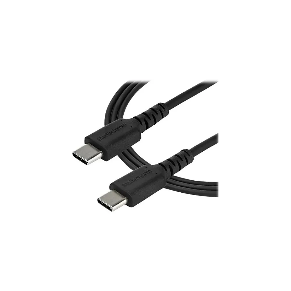 StarTech 6.56' USB C Male/C Male, Black (RUSB2CC2MB)