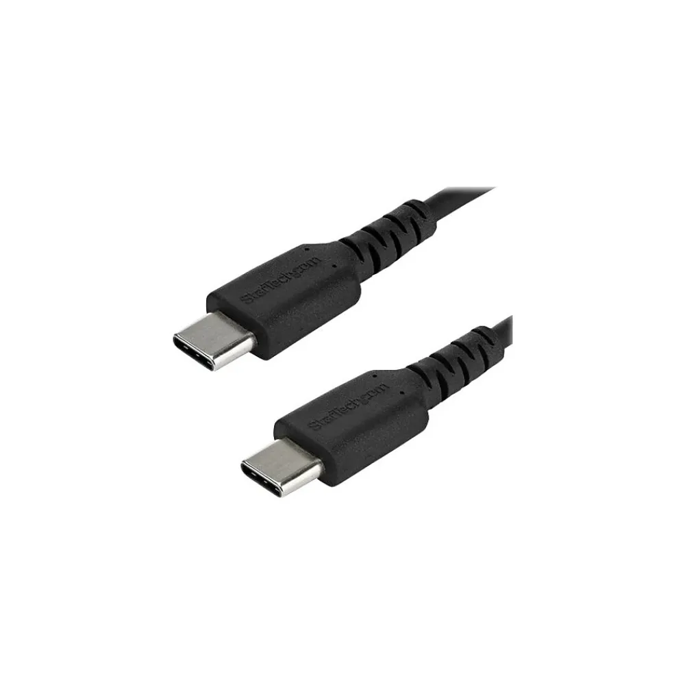 StarTech 6.56' USB C Male/C Male, Black (RUSB2CC2MB)