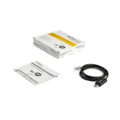 StarTech 6' USB to RJ45 Console Cable, Black