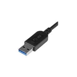 StarTech 3.3' USB-C to USB-A Cable, Male to Male, Black (USB31AC1M)