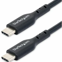 StarTech 3.2' USB-C to USB-C Cable, Male to Male, Black (USB2CC1MNC)
