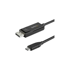 StarTech CDP2DP2MBD 6.56' DisplayPort Audio/Video Cable, Black