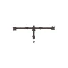 Online StarTech Desk Mount Triple Monitor Arm, Steel Adjustable Arm, Up to 24", Black (ARMTRIO)