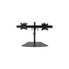 New StarTech Dual Monitor Stand, Adjustable Arm, Up to 24", Black (ARMBARDUO)