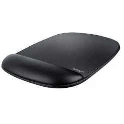 Clearance StarTech Ergonomic Gel Non-Skid Mouse Pad/Wrist Rest Combo, Black (B-ERGO-MOUSE-PAD)