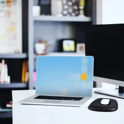 Clearance StarTech Ergonomic Gel Non-Skid Mouse Pad/Wrist Rest Combo, Black (B-ERGO-MOUSE-PAD)