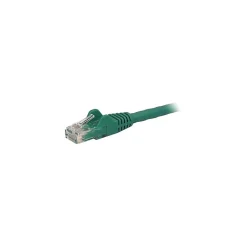 StarTech 14ft Green Cat6 Patch Cable with Snagless RJ45 Connectors, Cat6 Ethernet Cable, 14 ft Cat6 UTP Cable