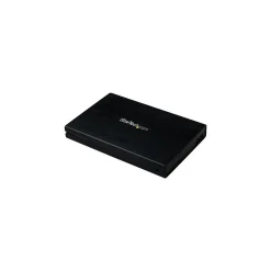 New StarTech 2.5IN Serial ATA/150/300/600 USB 3.0 Drive Enclosure, Black