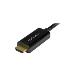 StarTech MDP2HDMM5MB 15.4' Mini DisplayPort/HDMI Audio/Video Cable, Black
